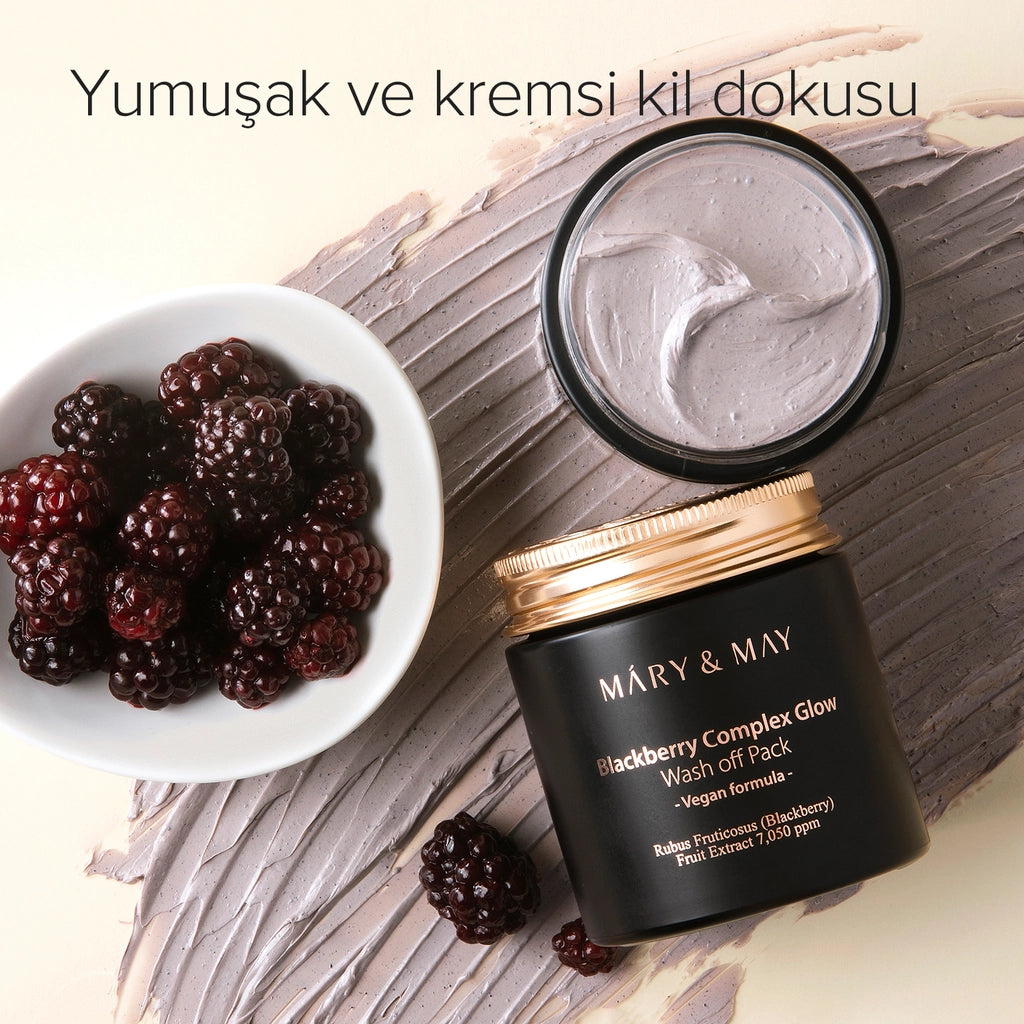 Mary & May Clay Face Mask with Blackberry Complex 125 gr