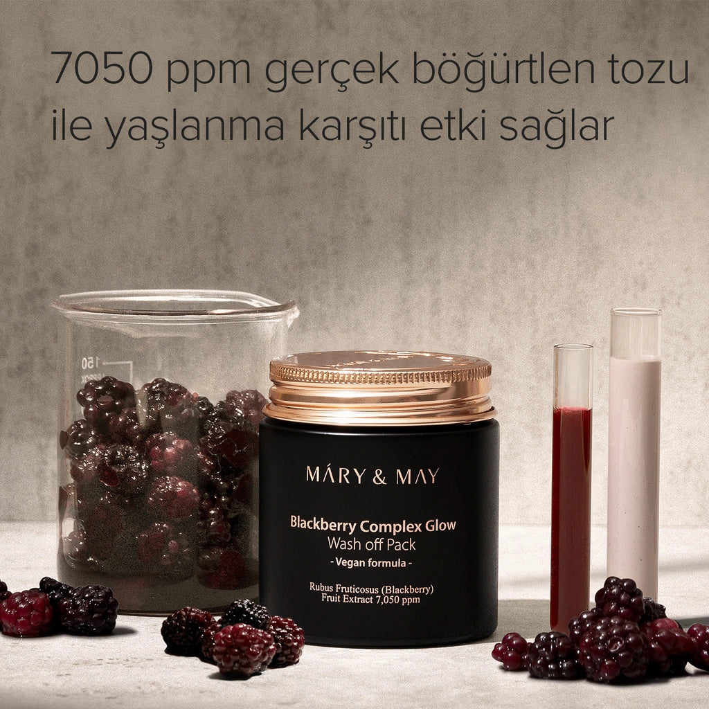 Mary & May Clay Face Mask with Blackberry Complex 125 gr