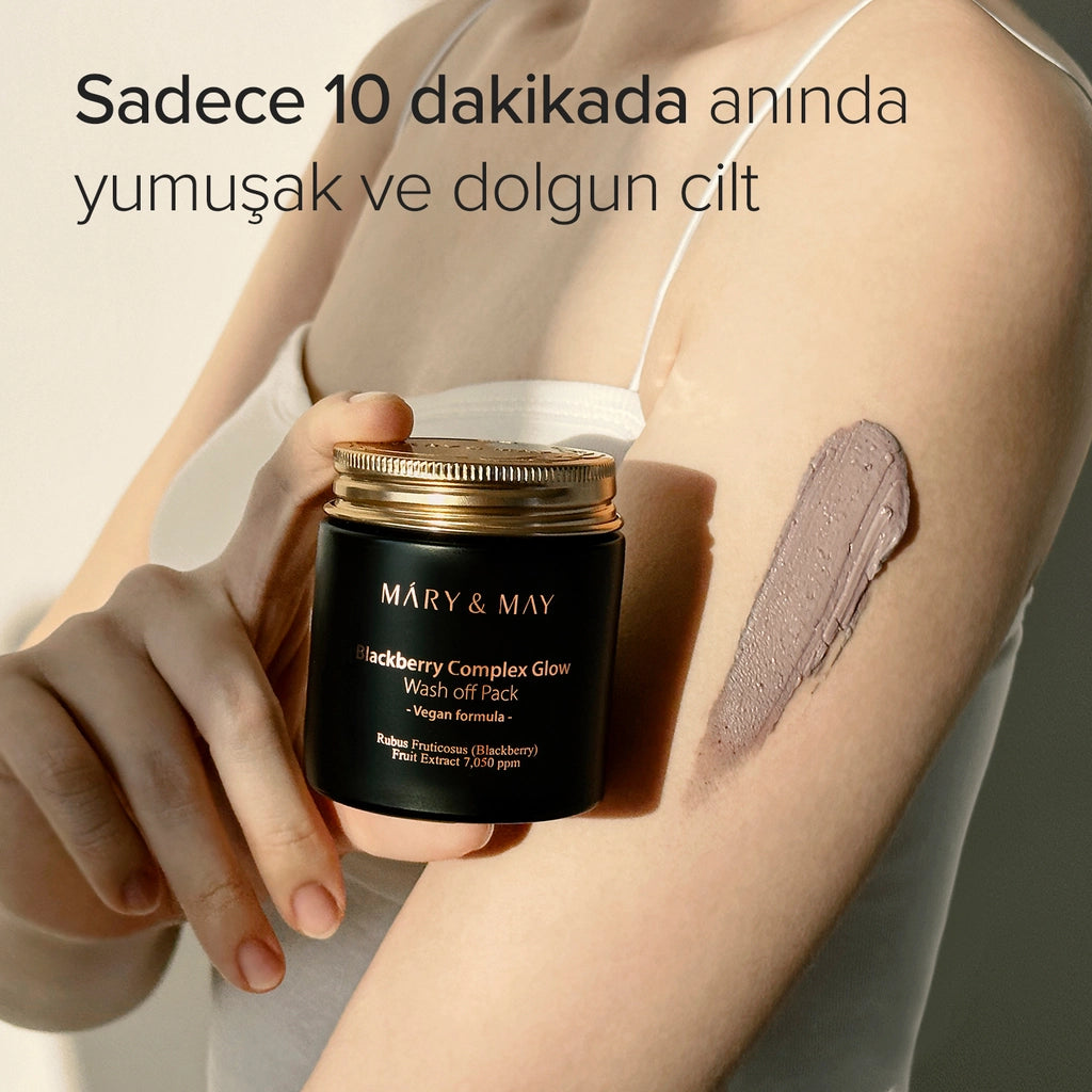 Mary & May Clay Face Mask with Blackberry Complex 125 gr