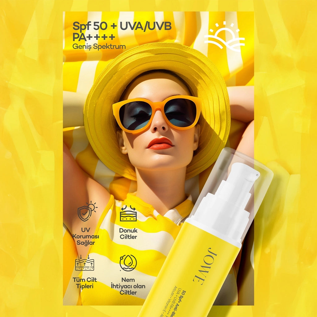 Jowe Anti-Blemish High Protection 50+SPF Sun Cream 60 ml