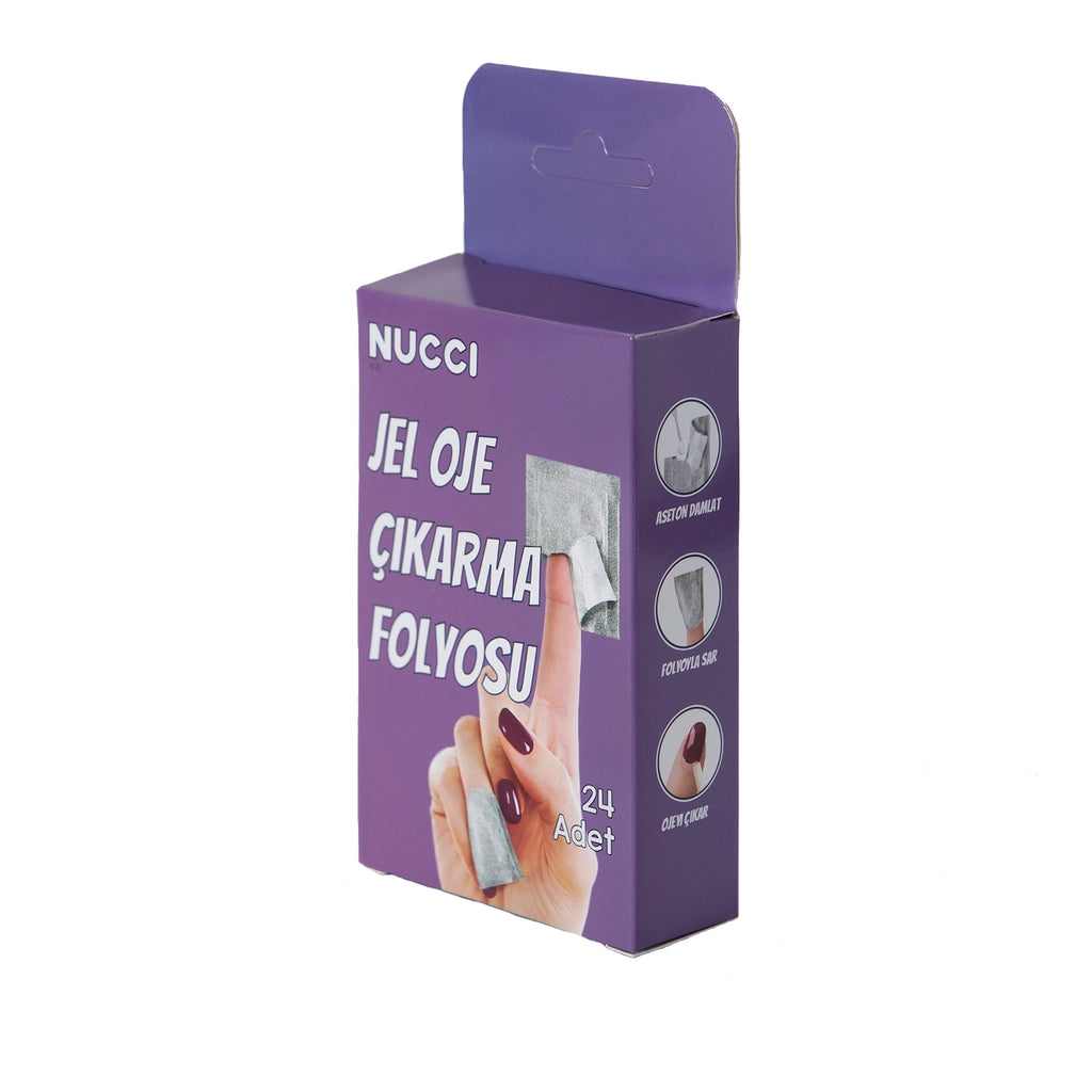 Nucci Gel Nail Removal Paper