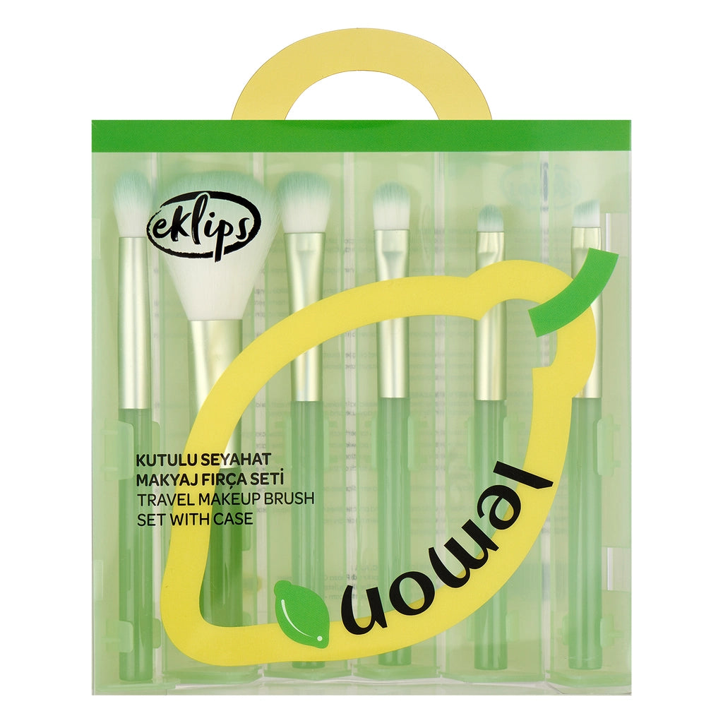 Eklips Travel Makeup Brush Set (Assorted)