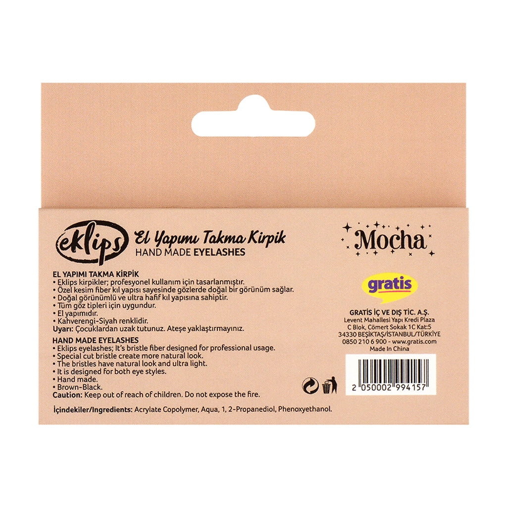 Eklips False Eyelashes Mocha