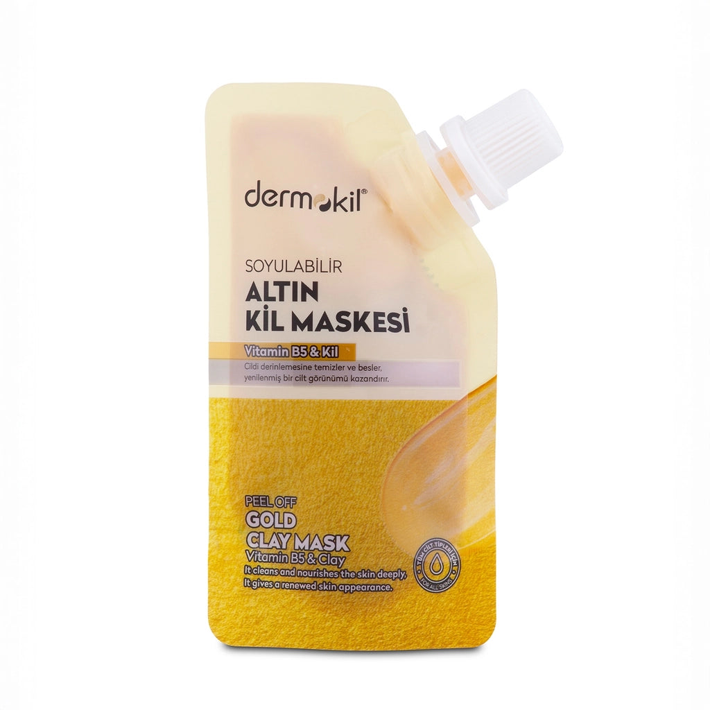 Dermokil Peel-Off Gold Clay Mask 50 ml