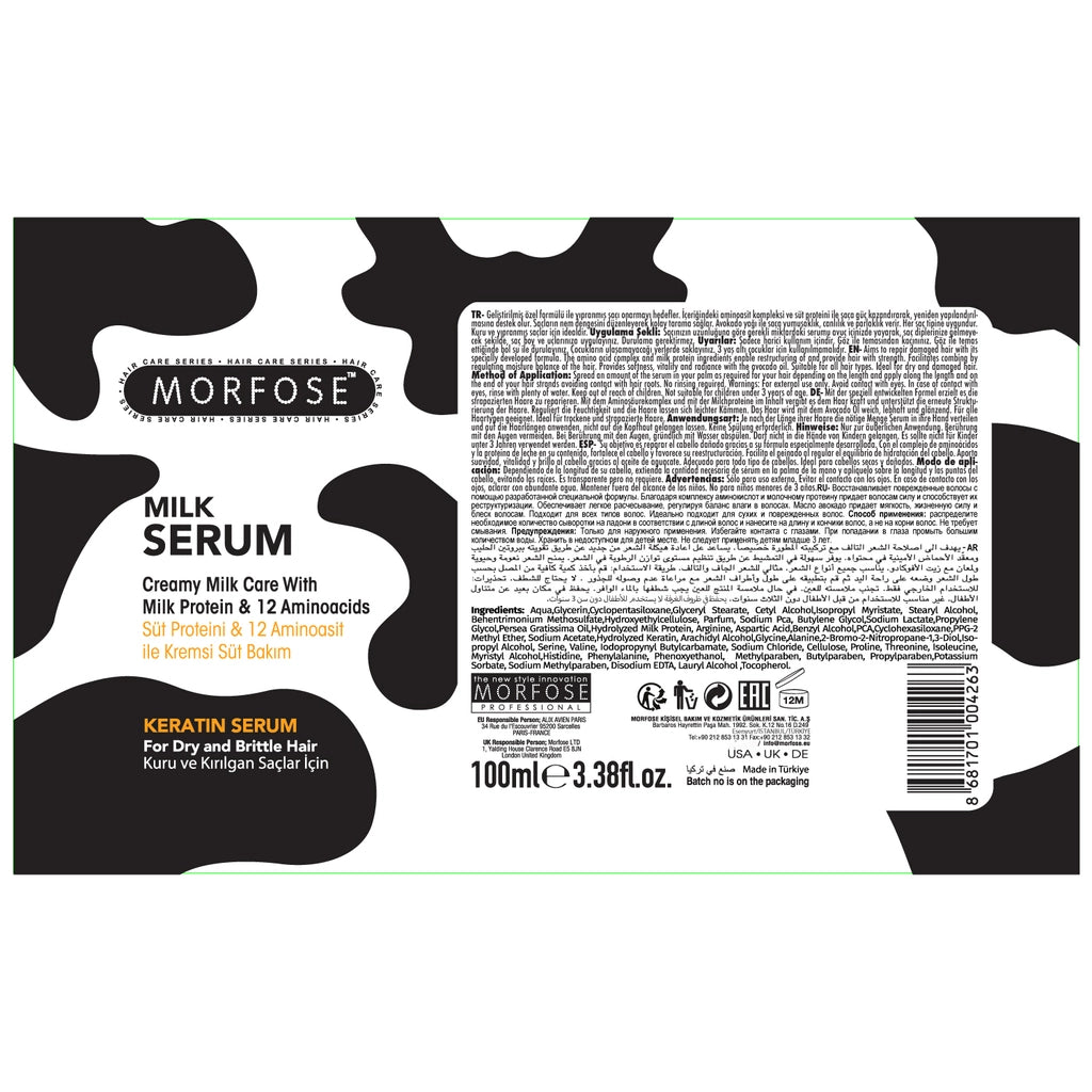 Morfose Milk Therapy Hair Serum 100 ml
