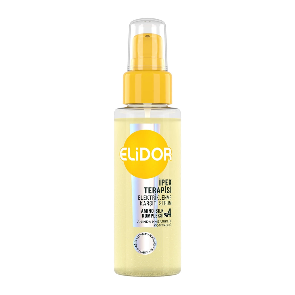 Elidor Silk Therapy Anti-Frizz Hair Care Serum 80 ml