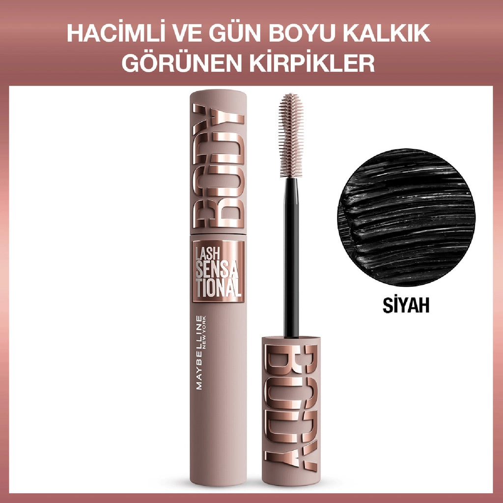 Maybelline New York Lash Sensational Body Black Mascara