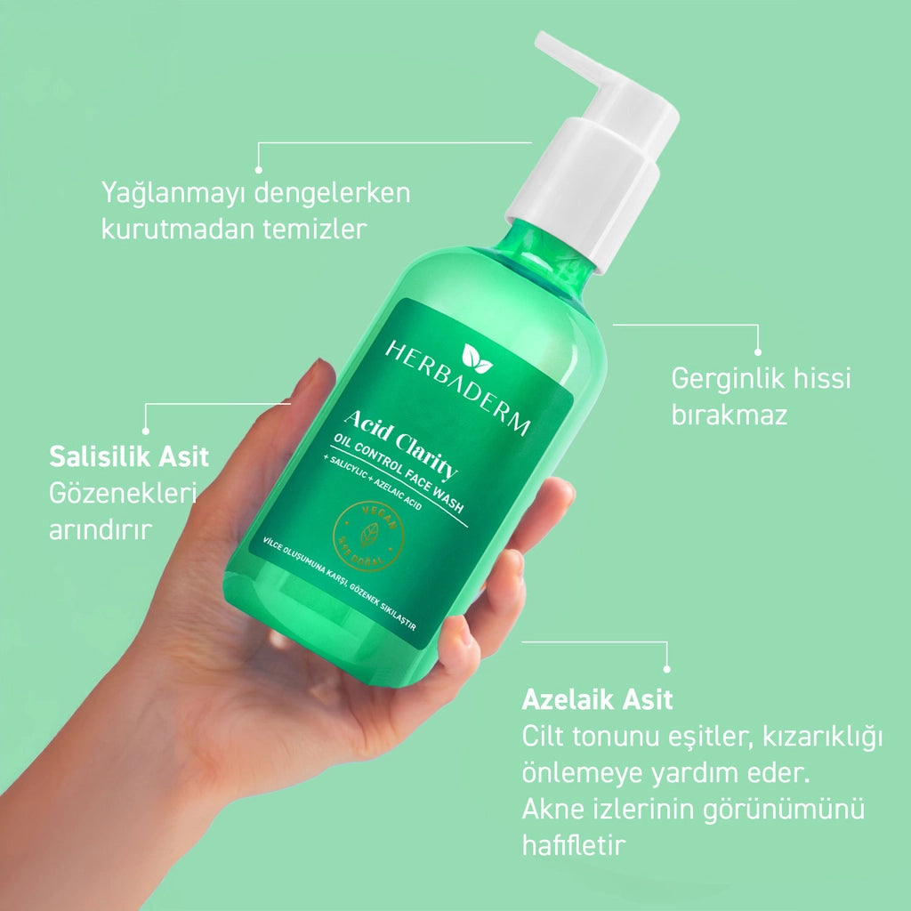 Herbaderm Acid Clarity Facial Cleansing Gel 250 ml