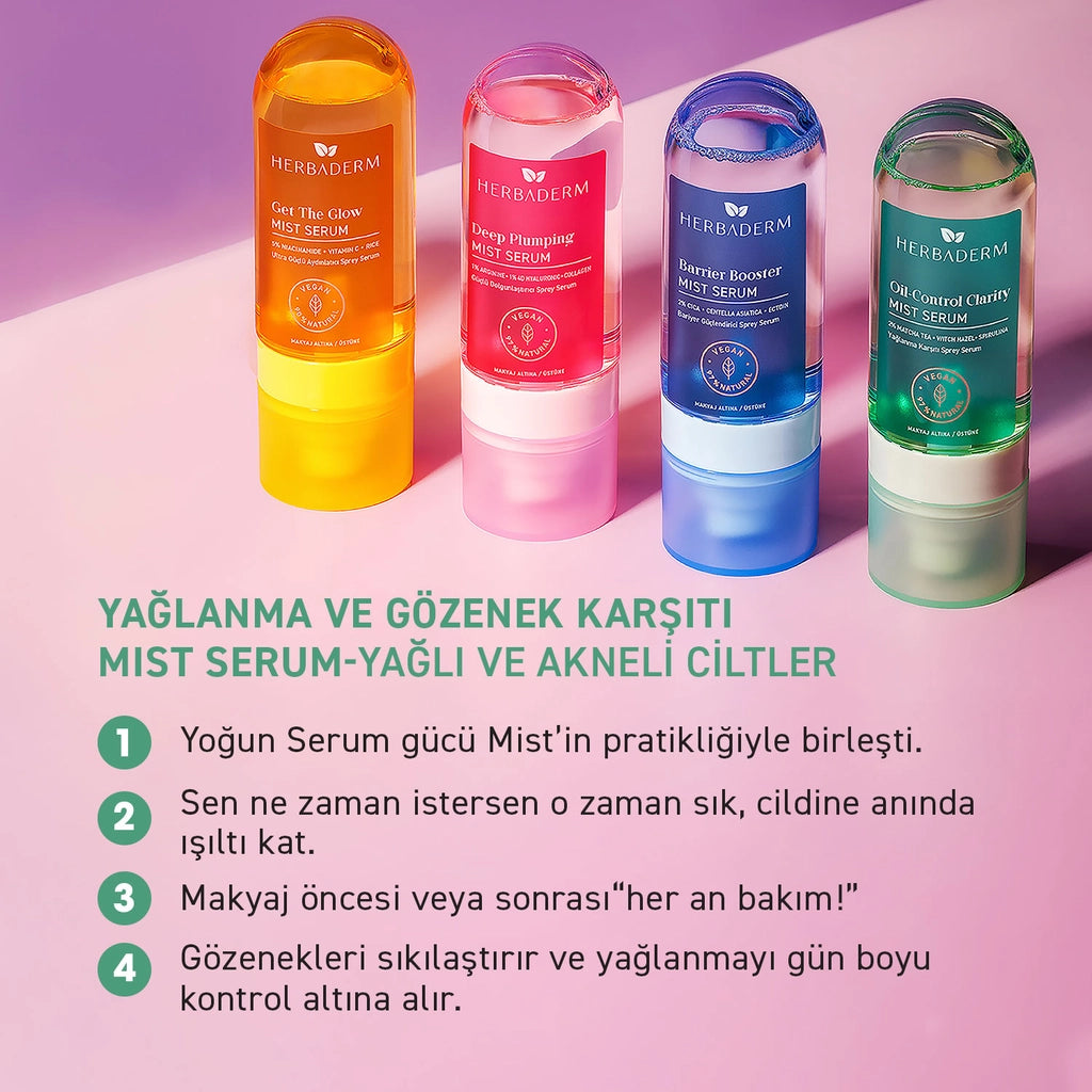 Herbaderm Anti-Oil Spray Serum 80 ml
