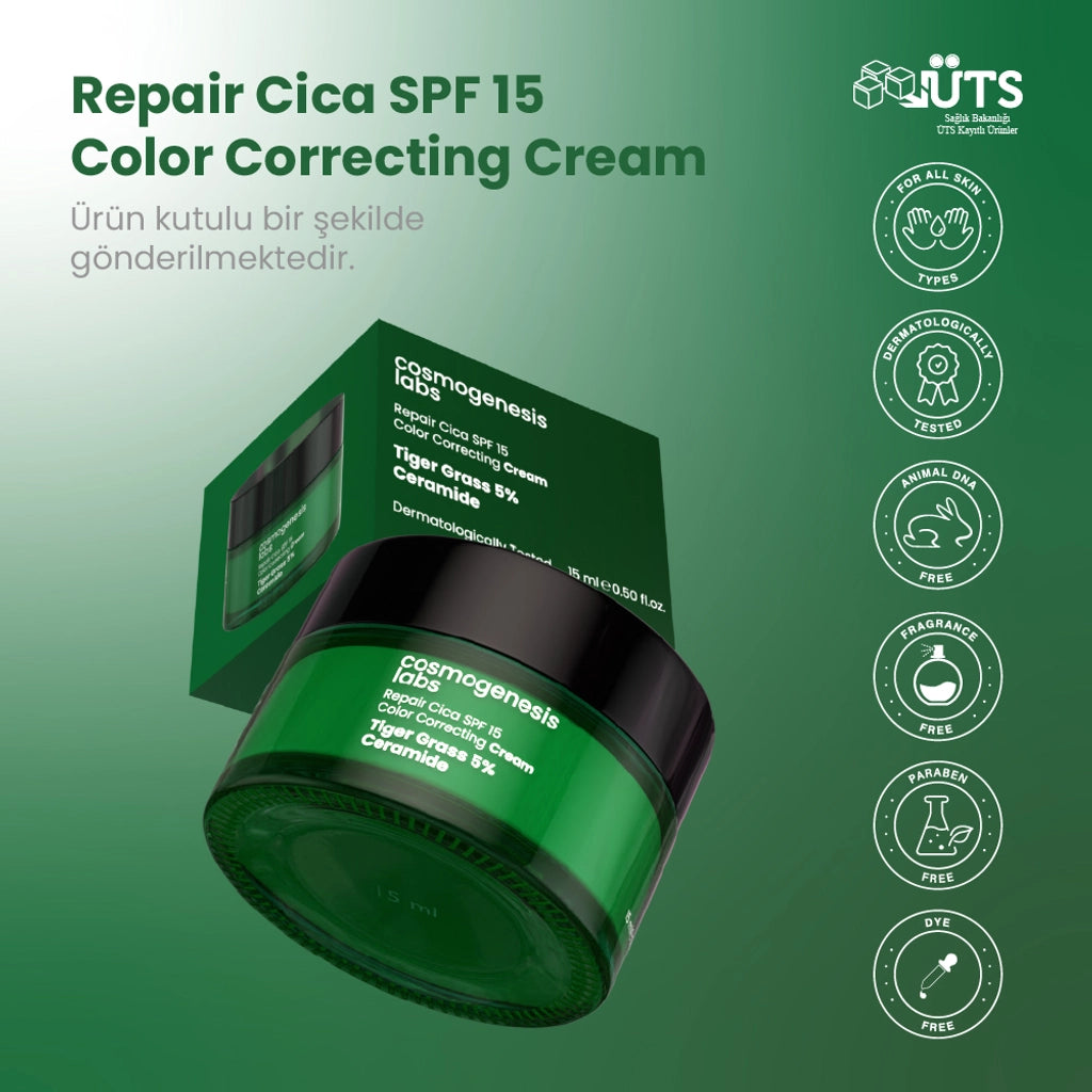 Cosmogenesis Labs Tiger Grass Cica Cream 15 ml