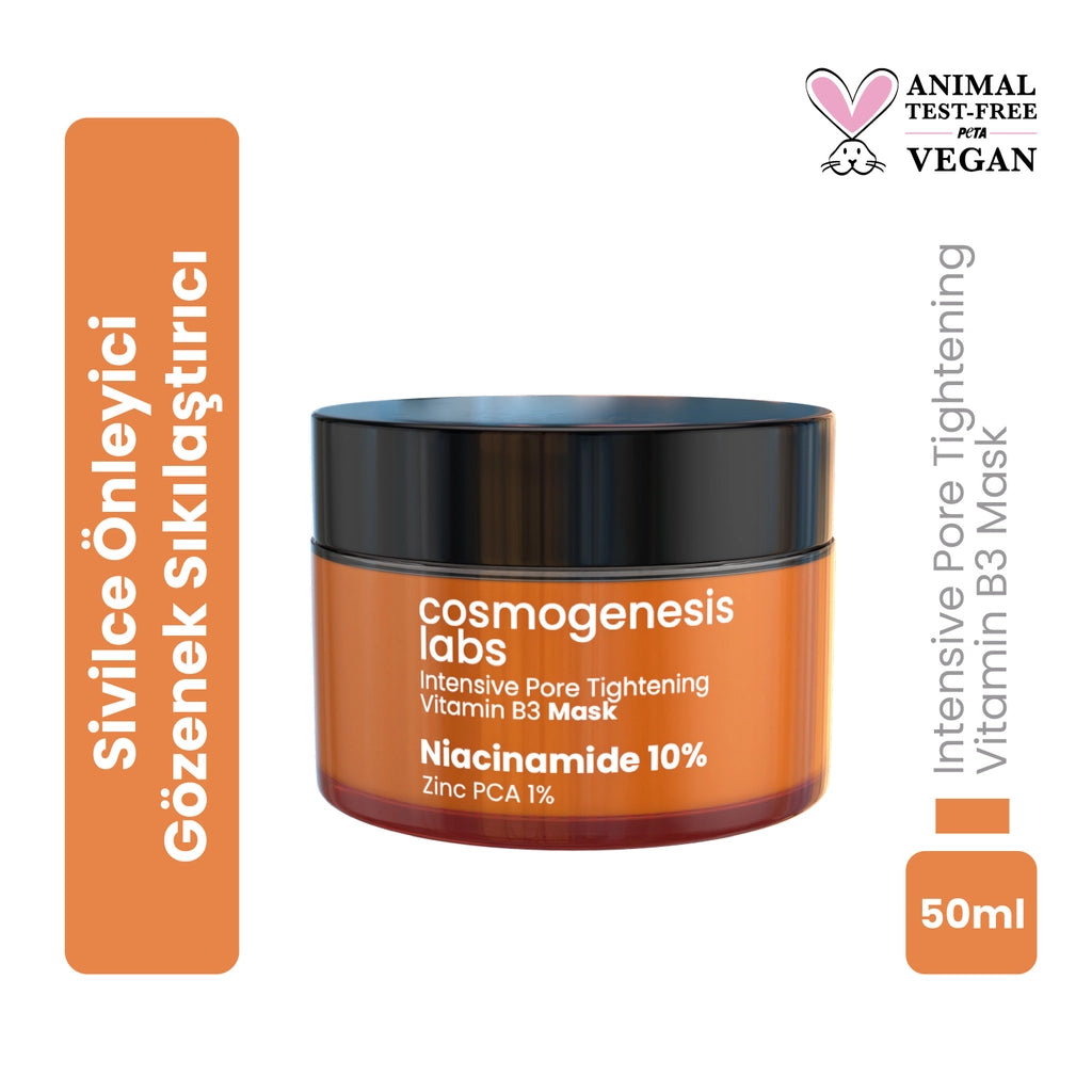 Cosmogenesis Labs Pore Firming and Vitamin B3 Cream Face Mask 50 ml
