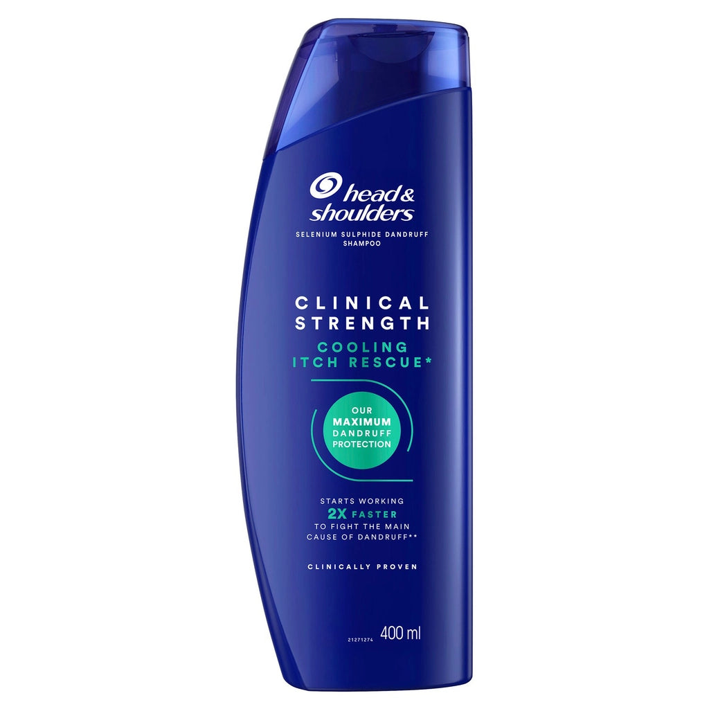 Head & Shoulders Clinical Strength Cooling Itch Rescue Anti-Itching Shampoo 400 ml