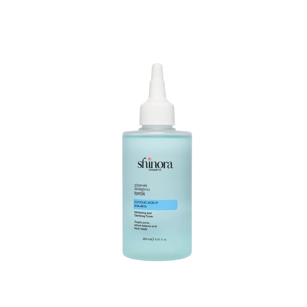 Shinora Revitalizing and Pore Tightening Glycolic Acid Blue Tonic 200 ml