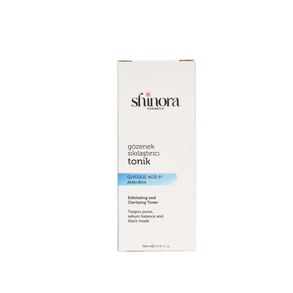 Shinora Revitalizing and Pore Tightening Glycolic Acid Blue Tonic 200 ml