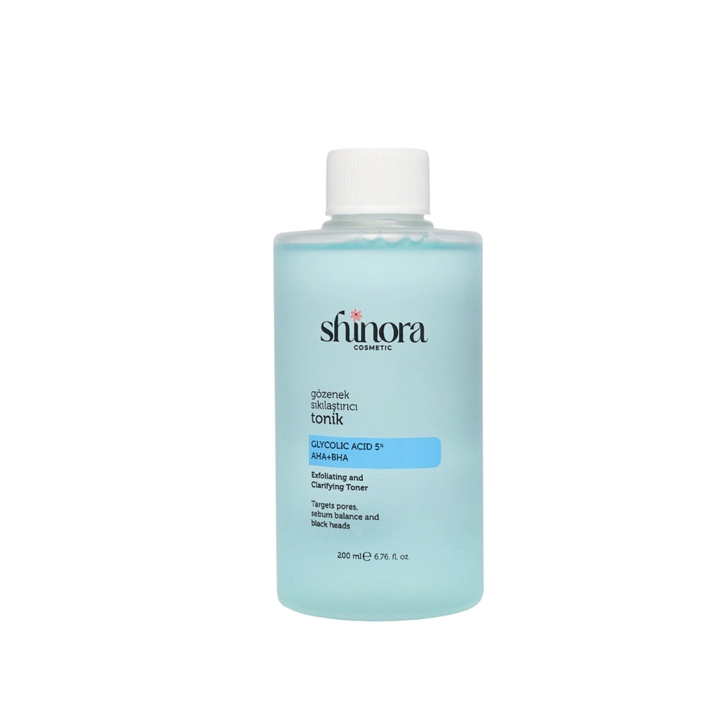 Shinora Revitalizing and Pore Tightening Glycolic Acid Blue Tonic 200 ml
