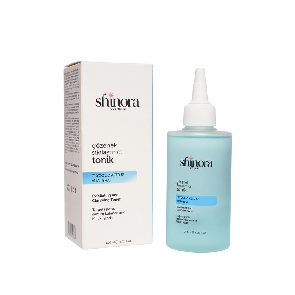 Shinora Revitalizing and Pore Tightening Glycolic Acid Blue Tonic 200 ml
