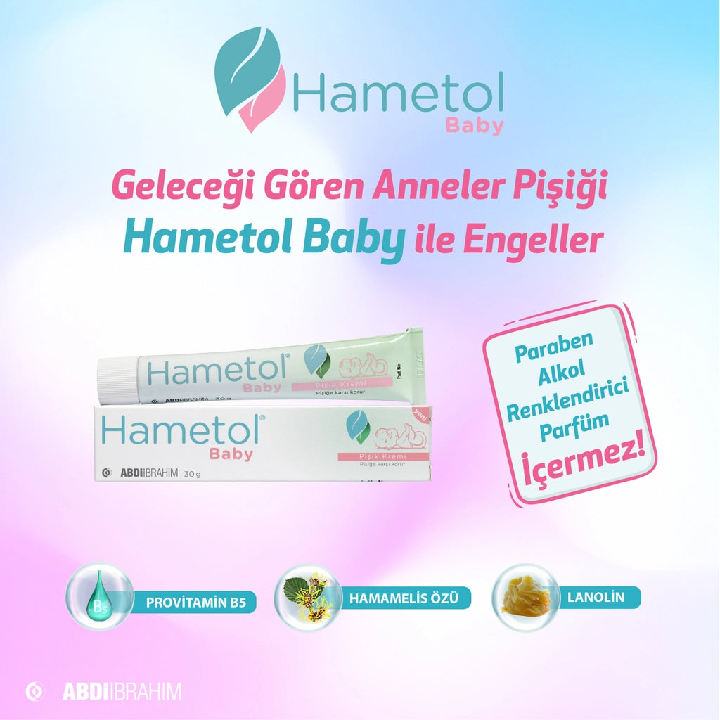 Hametol Baby Diaper Cream 30 gr