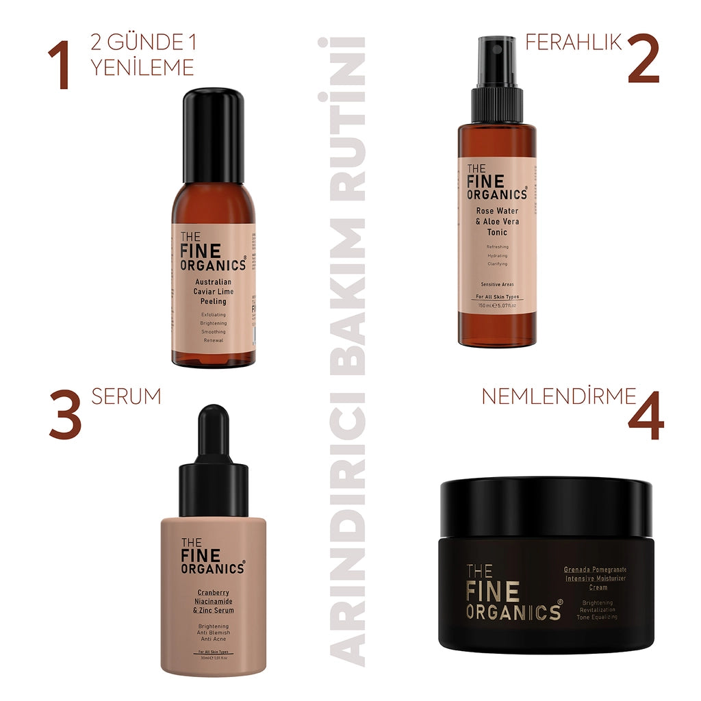The Fine Organics Cranberry Extract Niacinamide & Zinc Anti-Dark Spot and Brightening Serum 30 ml
