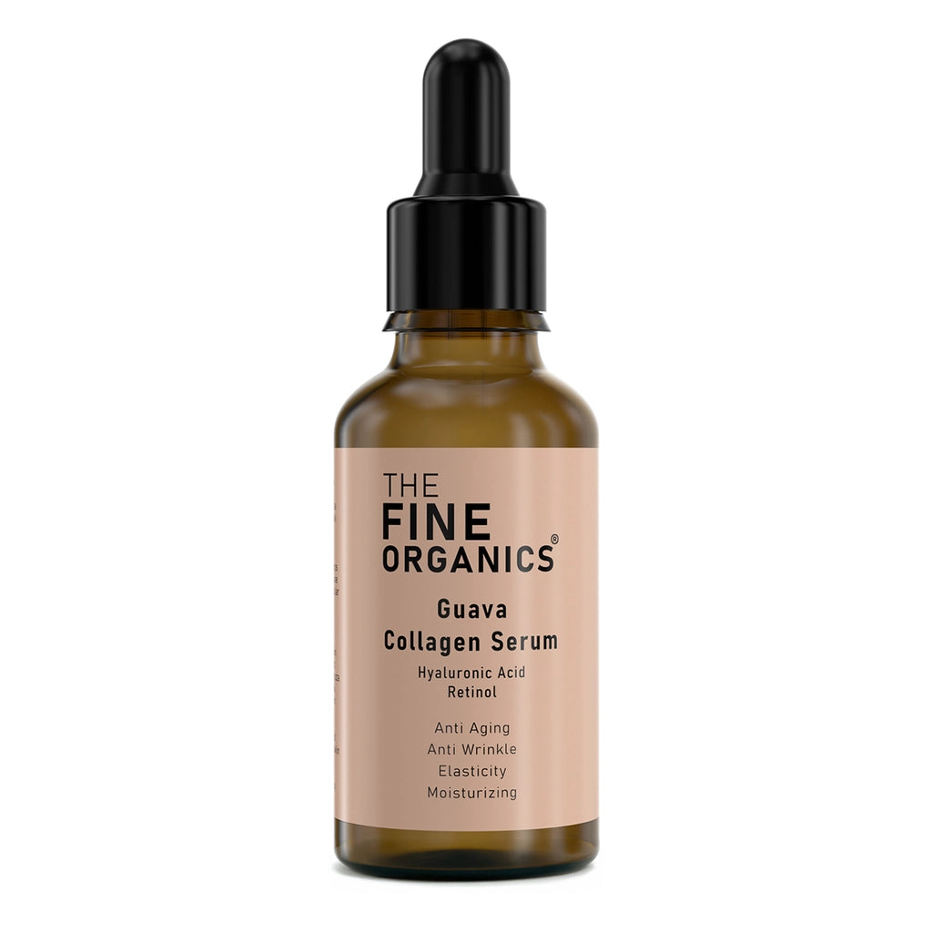 The Fine Organics Guava Extract Collagen + Retinol Anti-Aging Face Serum 30 ml