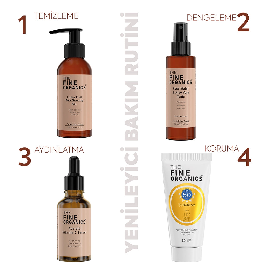 The Fine Organics SPF+50 High Protection Intensive Anti-Blemish Moisturizing Sun Cream 50 ml