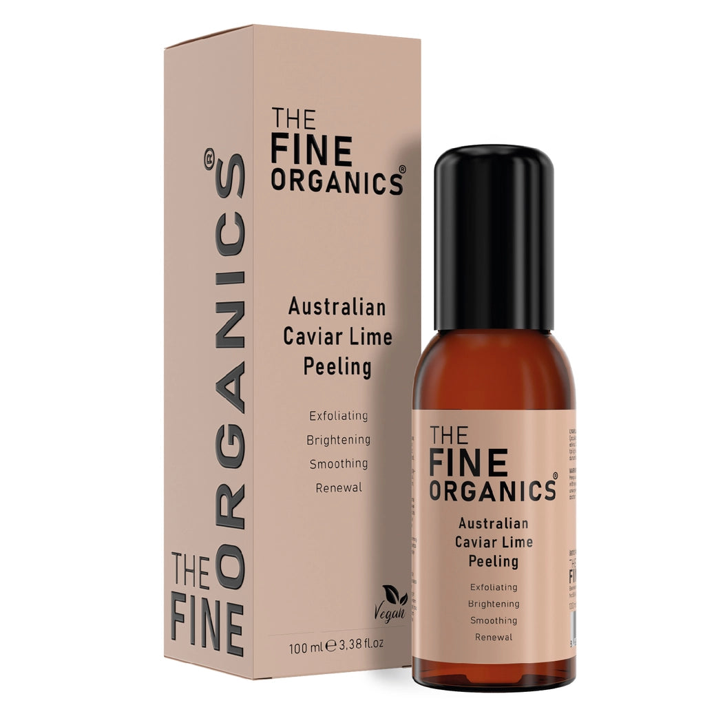 The Fine Organics Purifying Face and Body Peeling with Australian Caviar Lemon Extract 100 ml