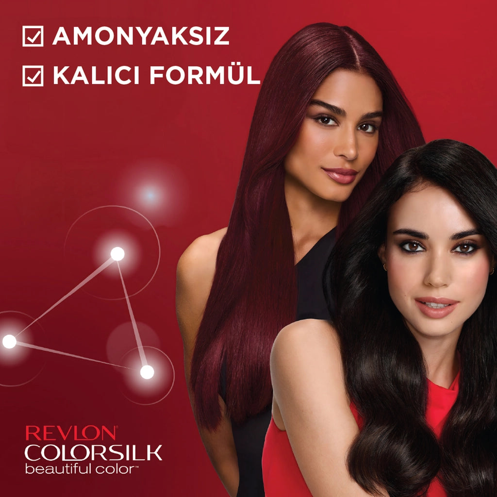 Revlon ColorSilk Beautiful Color Hair Dye 41 Hot Brown