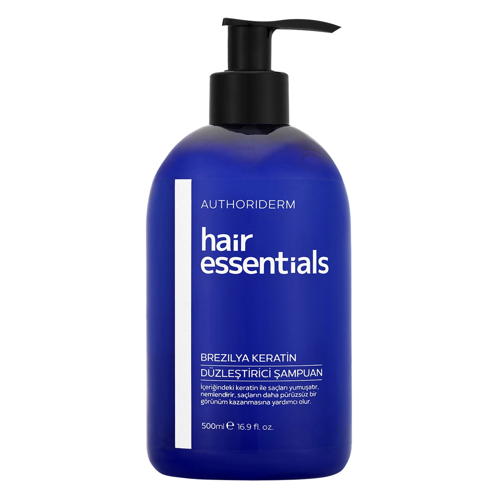 Authoriderm Brazilian Keratin Straightening Shampoo 500 ml