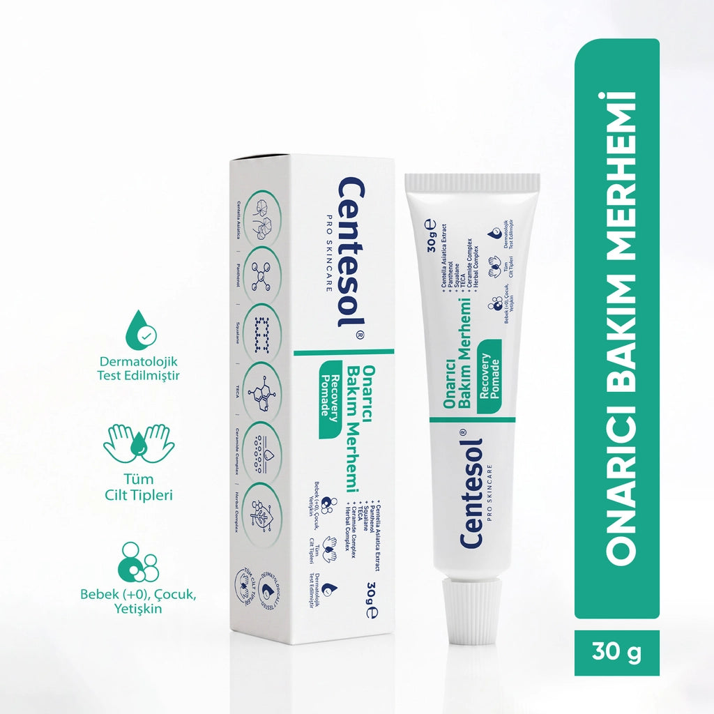 Centesol Repairing Intensive Moisturizing Cica Pomade Skin Care Ointment 30 gr
