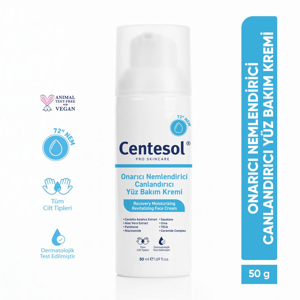 Centesol Repairing Moisturizing Revitalizing Face Care Cream 50 ml