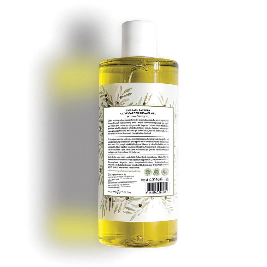 The Bath Factory Moisturizing and Nourishing Shower Gel Olive Garden 400 ml