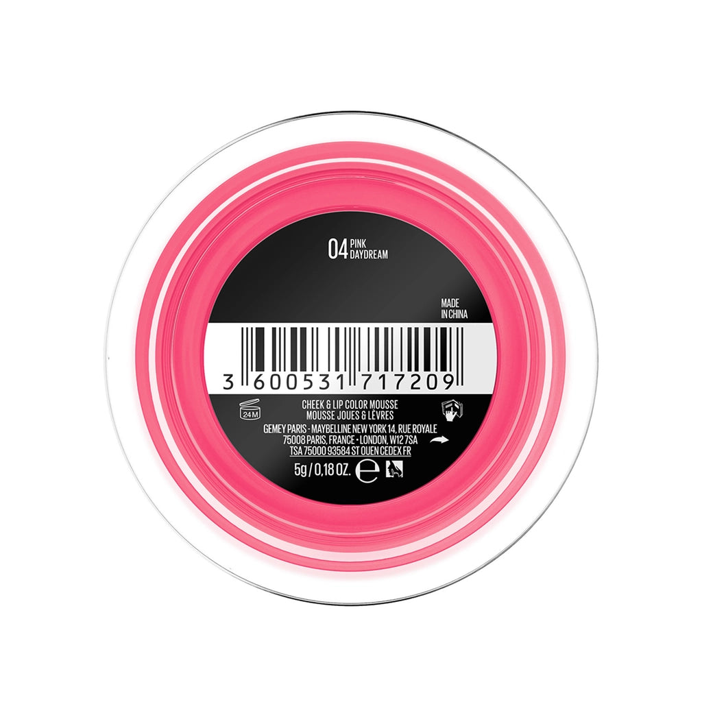 Maybelline New York Cloudtopia Foam Textured Matte Blush 04 Pink Daydream