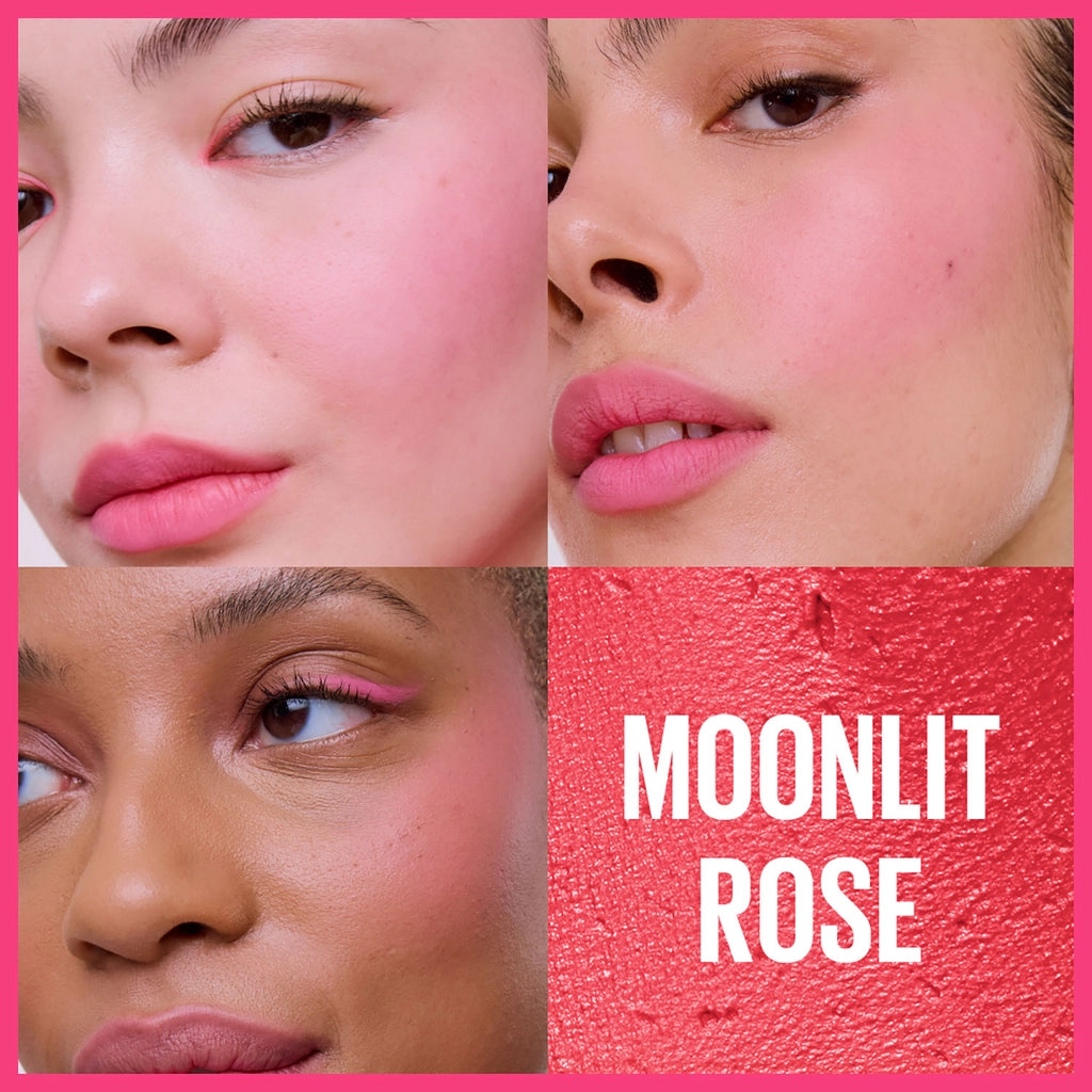 Maybelline New York Cloudtopia Foam Textured Matte Blush 07 Moonlit Rose