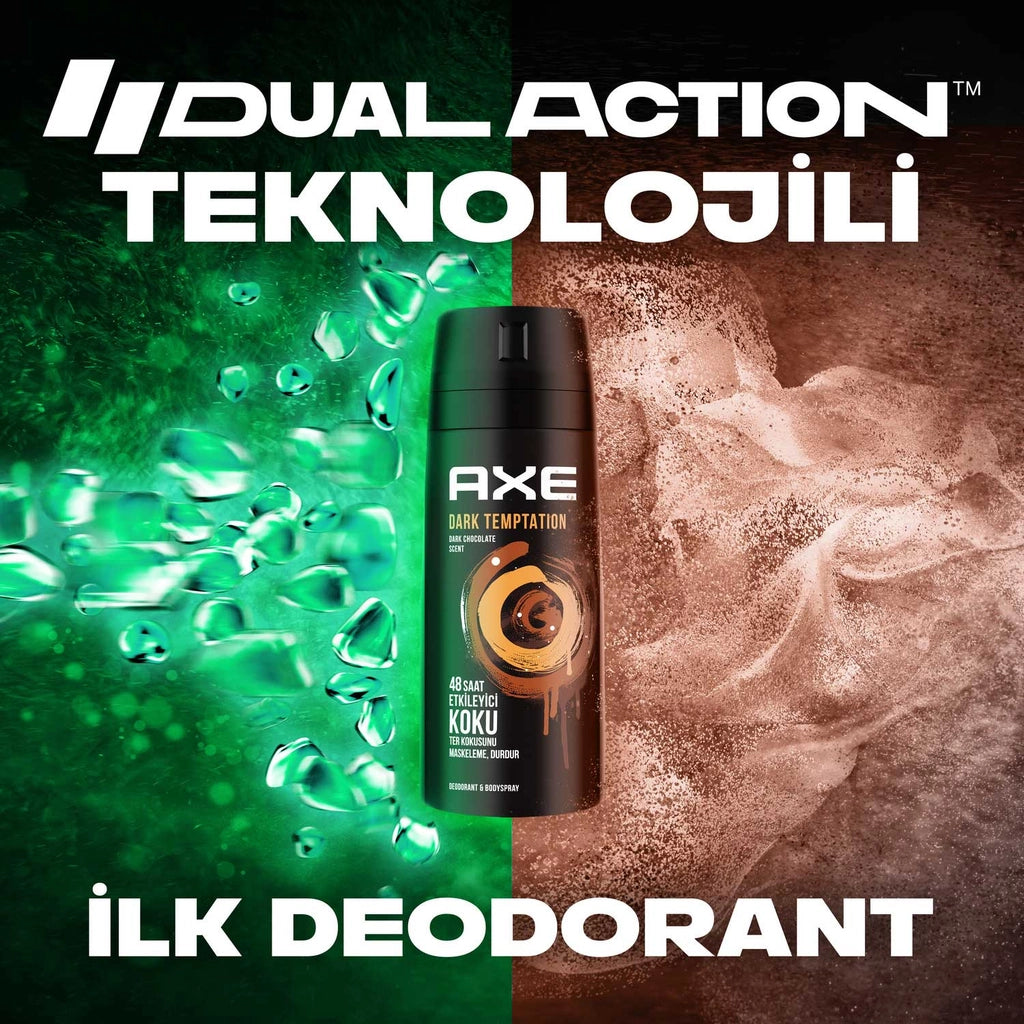 Axe Dark Temptation Spray Deodorant 150 ml + Shower Gel 250 ml
