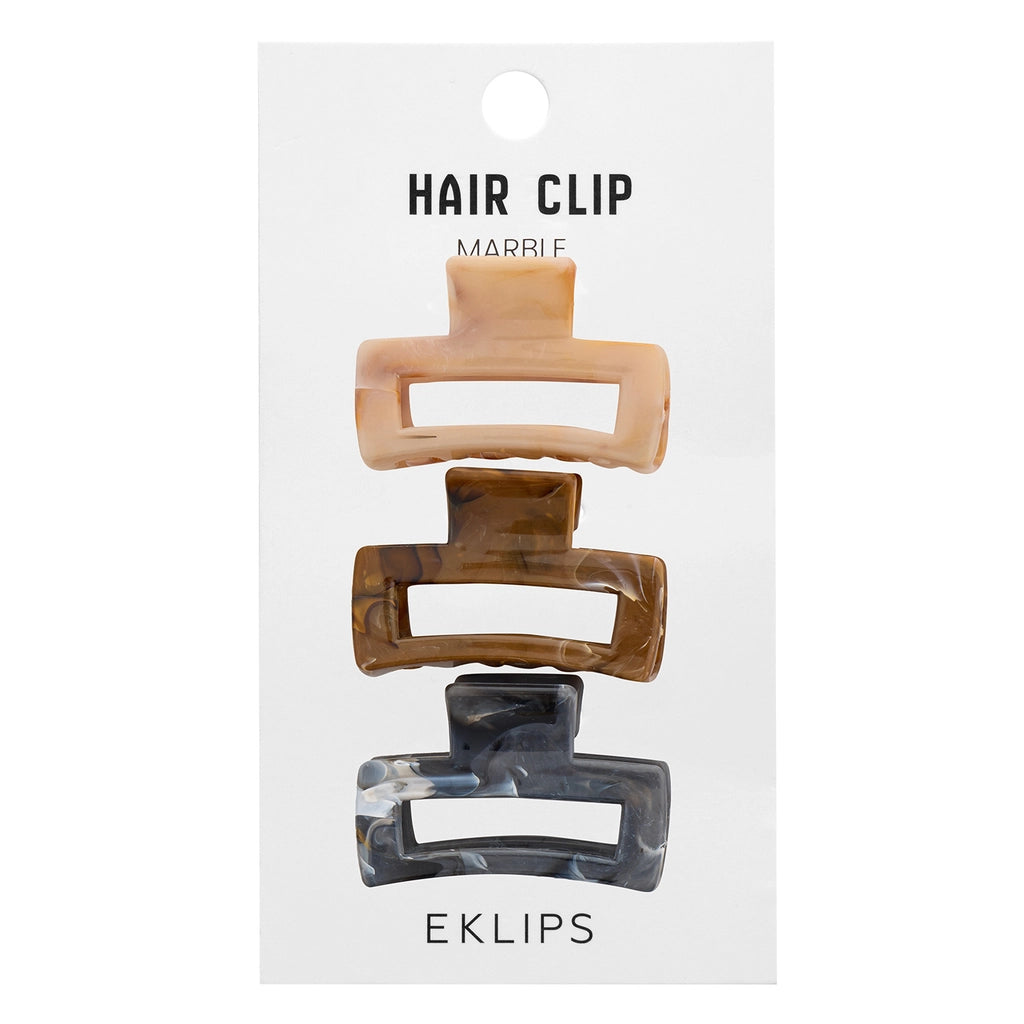 Eklips 3-Piece Marble Rectangular Buckle