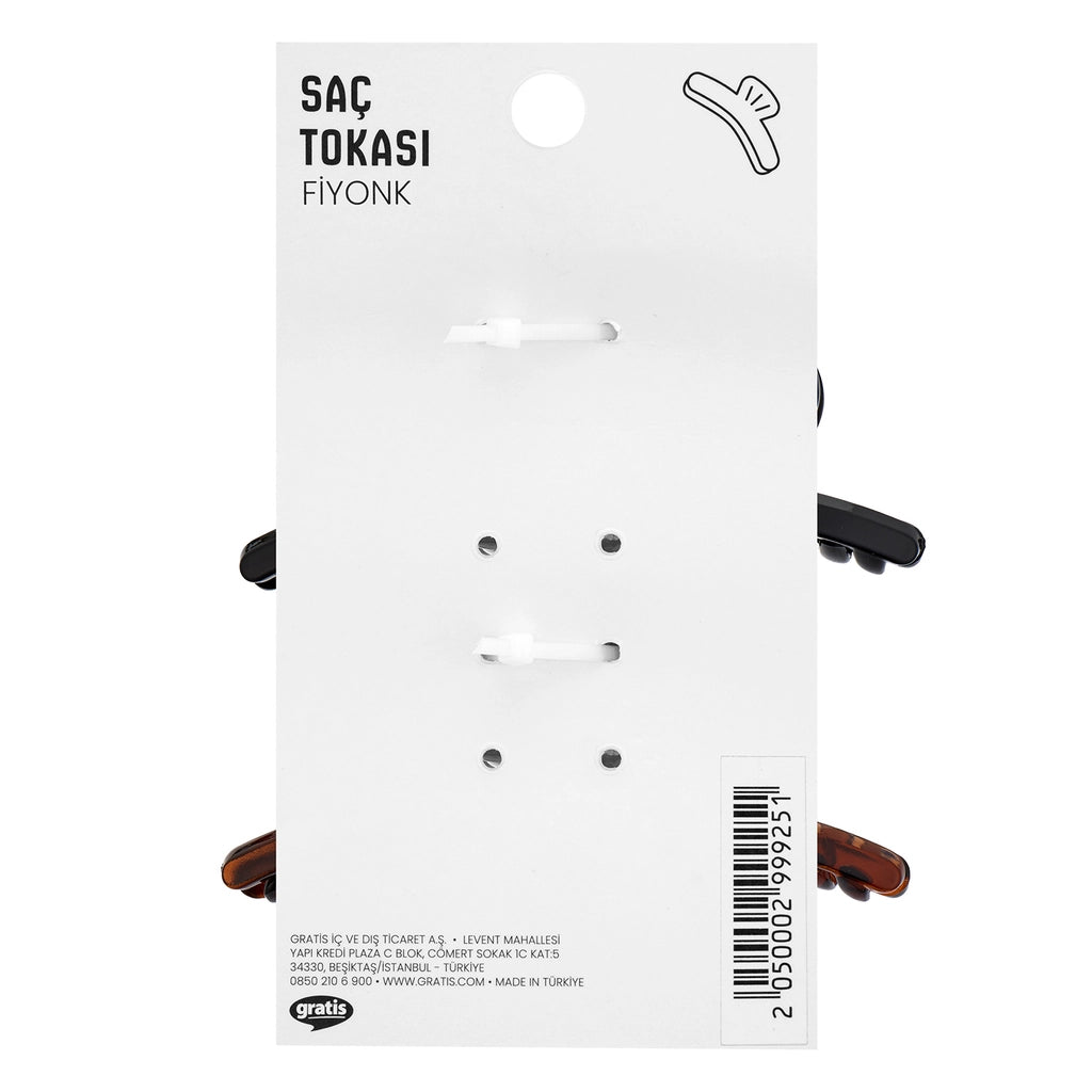 Eklips 2-Piece Bow Buckle Black Brown