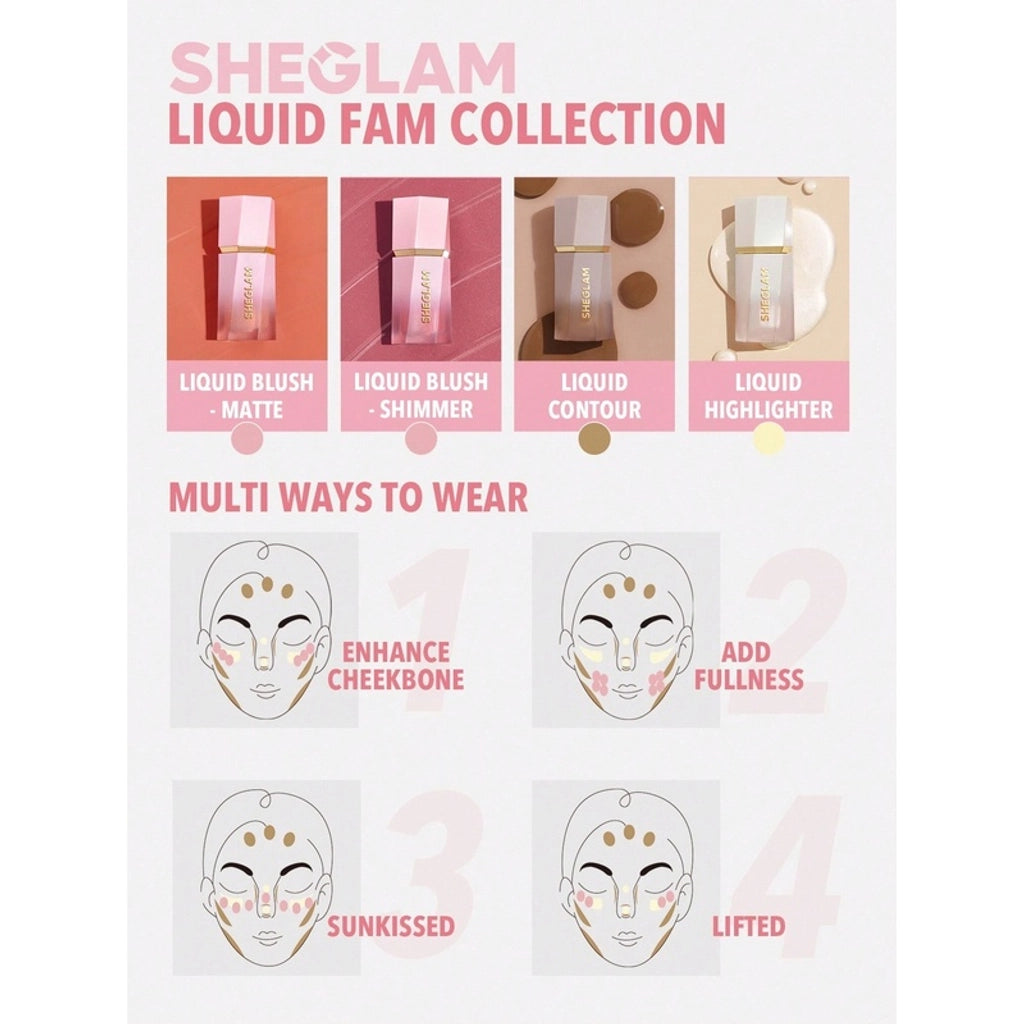 Sheglam Color Bloom Blush Blush 006 Petal Talk