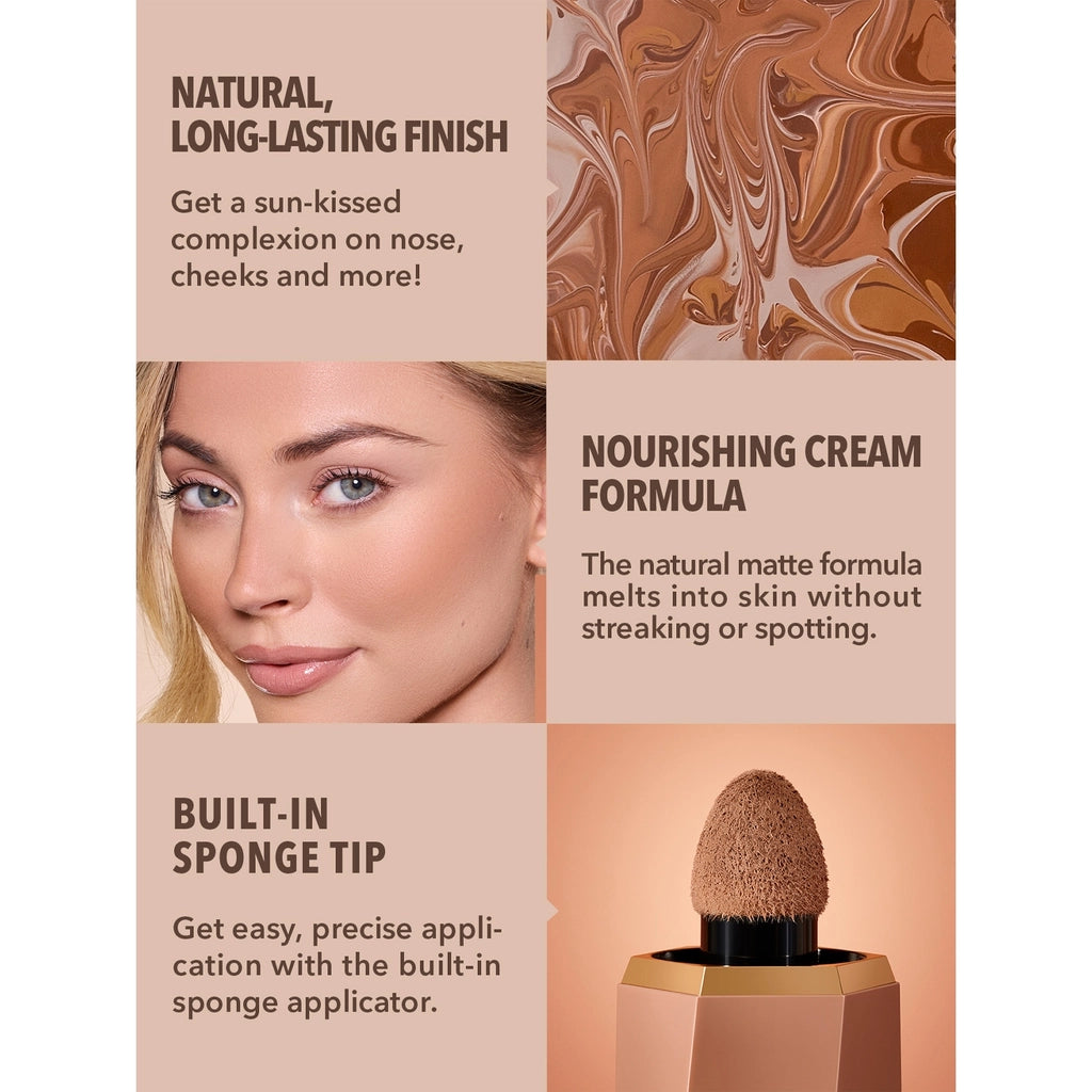 Sheglam Sun Beam Matte Liquid Bronzer Blush 12 Terracotta