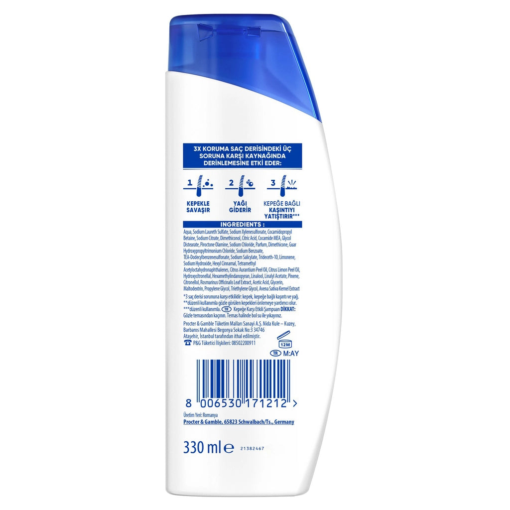 Head & Shoulders Rosemary Extract Thick and Strong Hair Effective Anti-Dandruff Shampoo 330 ml