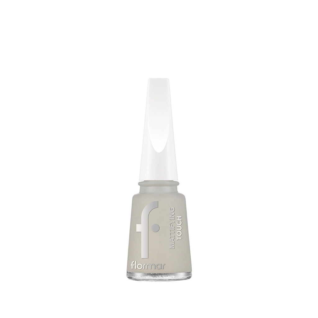 Flormar Mattifying Touch Transparent Nail Polish with Mattifying Effect 000 Transparent