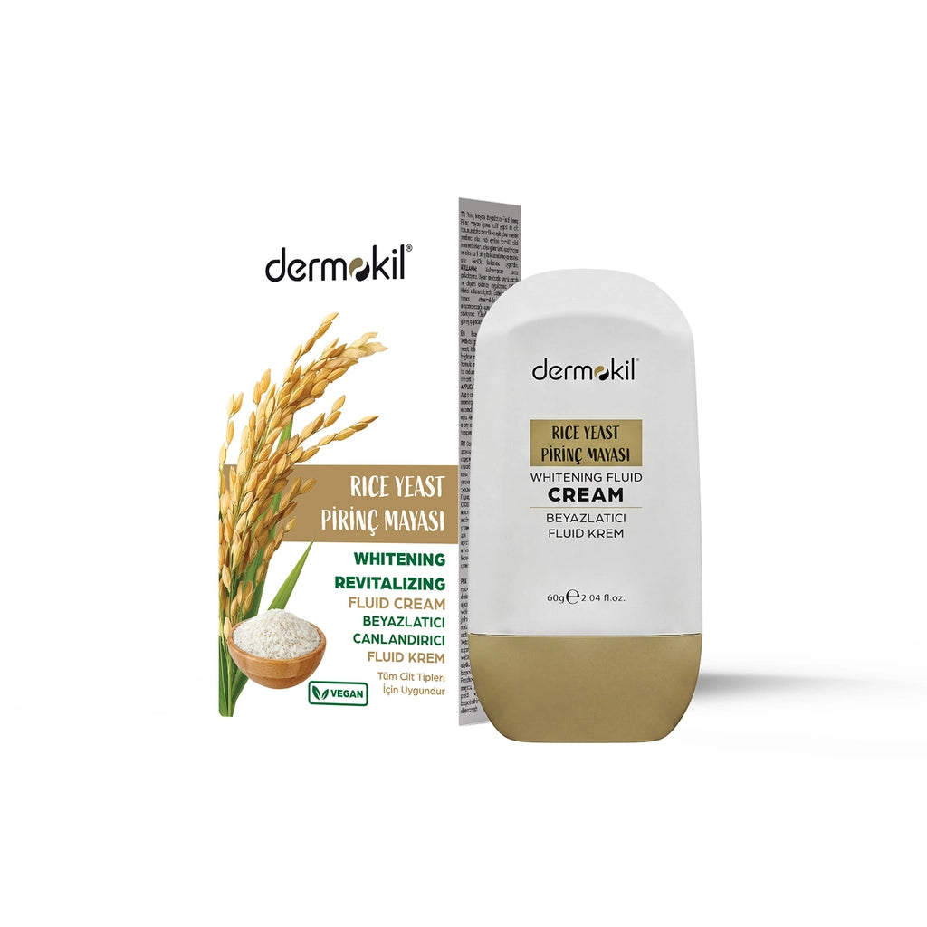 Dermokil Rice Yeast Whitening Fluid Cream 60 gr