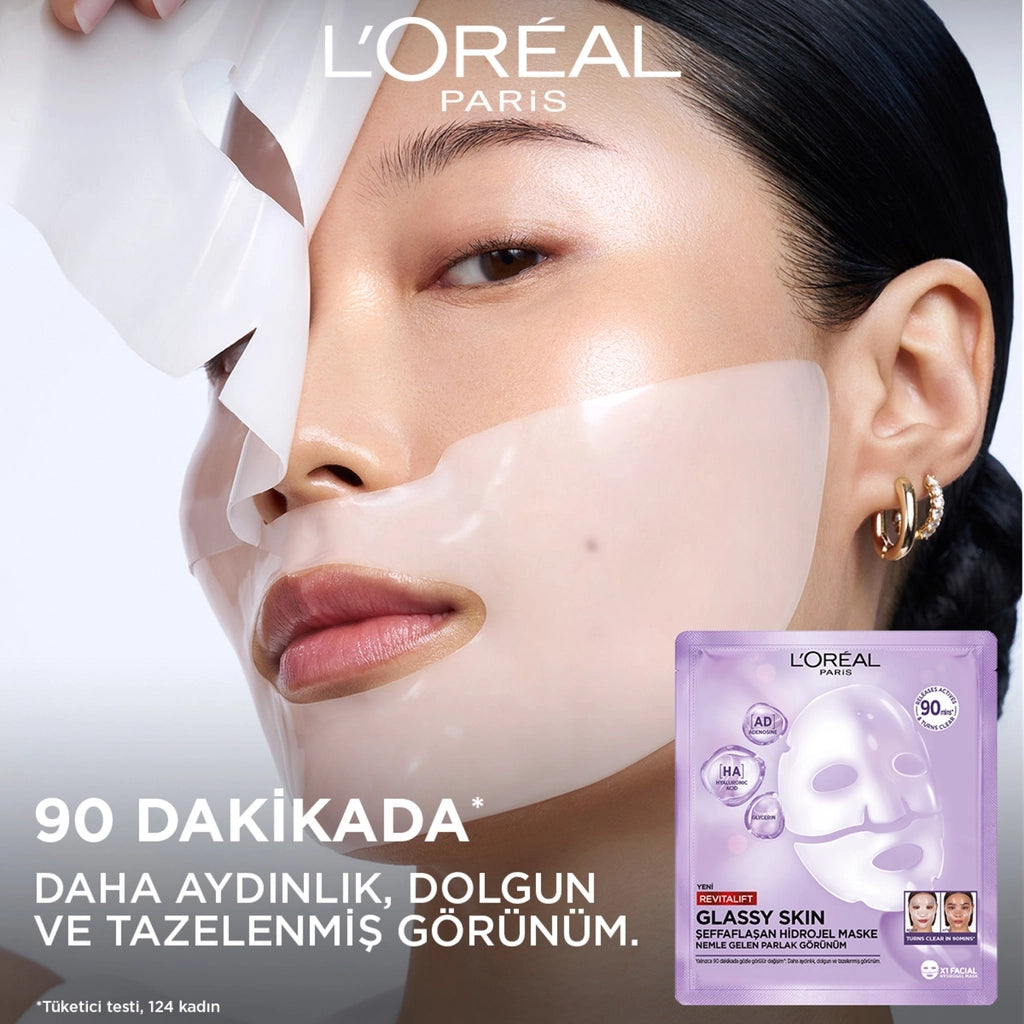 Loreal Paris Revitalift Glassy Skin Glass Skin Appearance Effective Transparent Radiance & Moisturizing Hydrogel