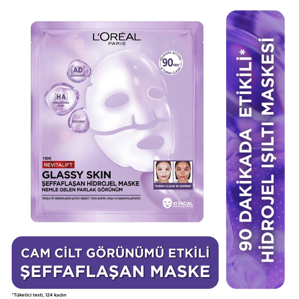 Loreal Paris Revitalift Glassy Skin Glass Skin Appearance Effective Transparent Radiance & Moisturizing Hydrogel
