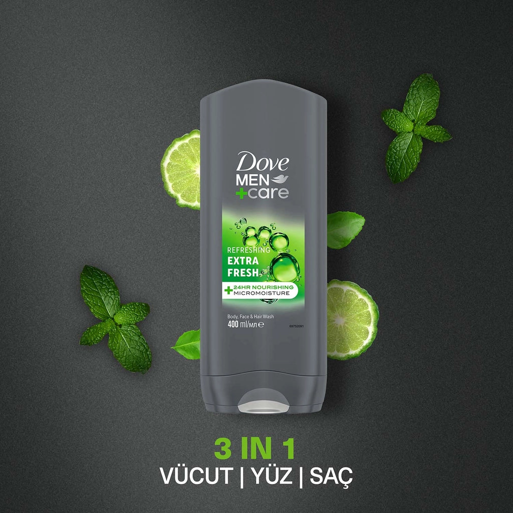 Dove Men +Care Extra Fresh Refreshing Shower Gel 400 ml