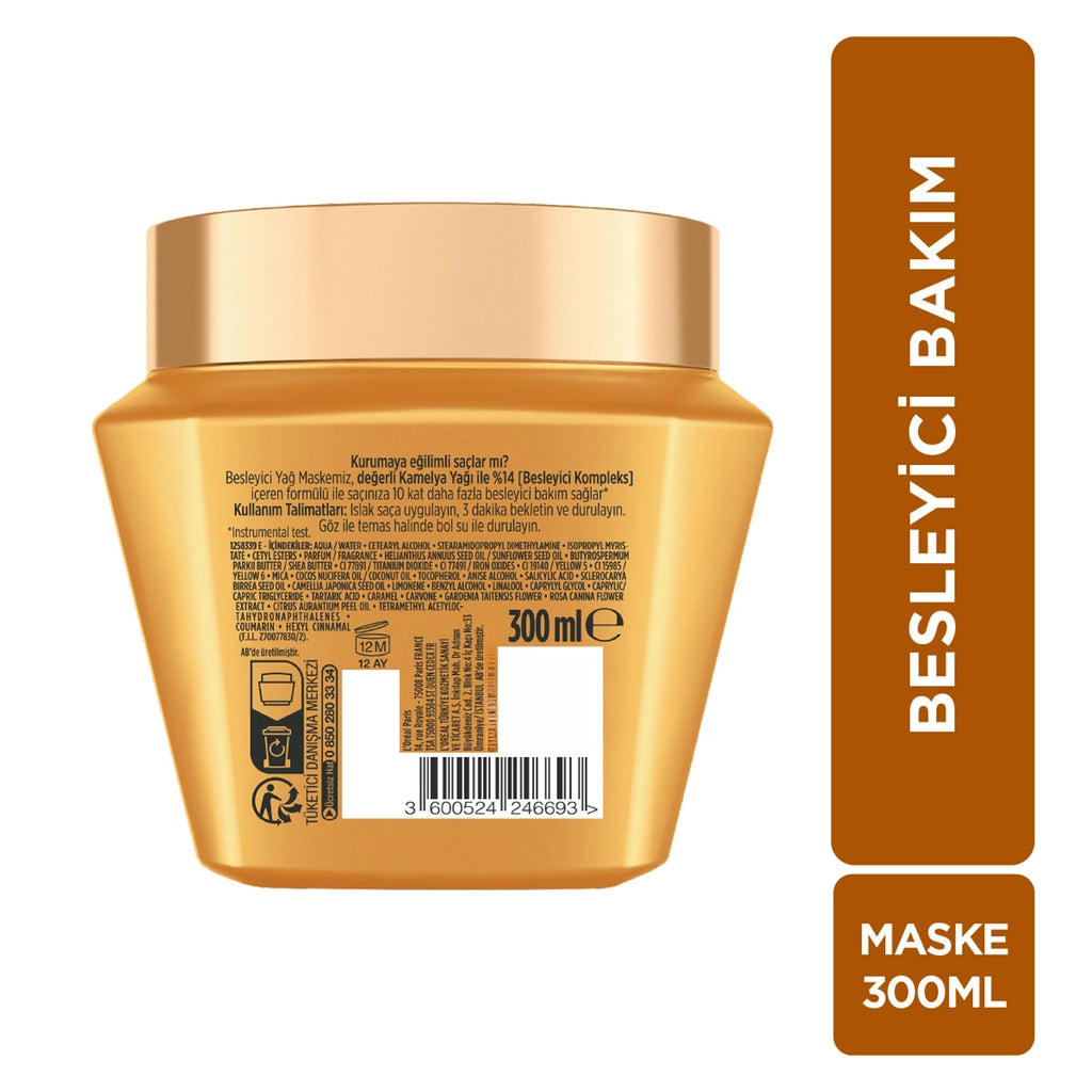 Loreal Paris Elseve Miraculous Oil Nourishing Hair Care Mask 300 ml