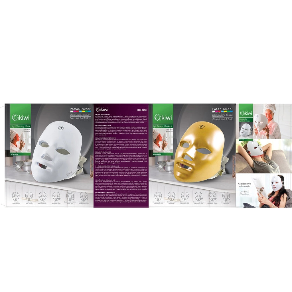 Kiwi Light Therapy Mask KFM-8650 White