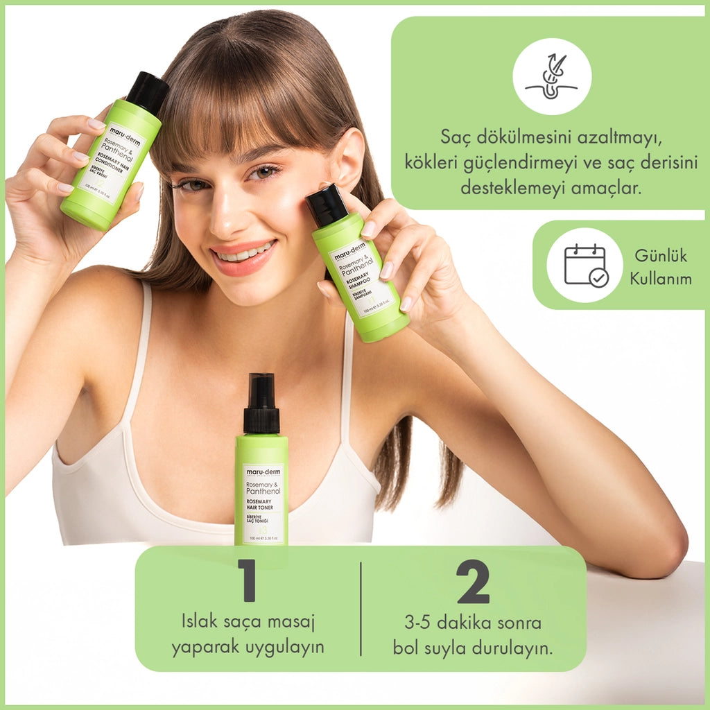 Maruderm Rosemary & Panthenol Rosemary Shampoo 100 ml