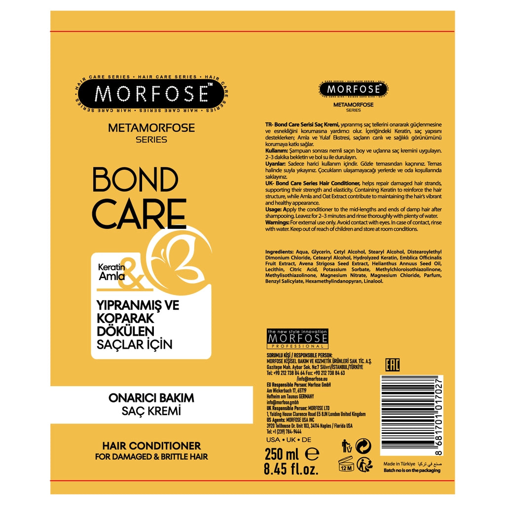 Morfose Metamorphose Bond Care Repair Conditioner 250 ml
