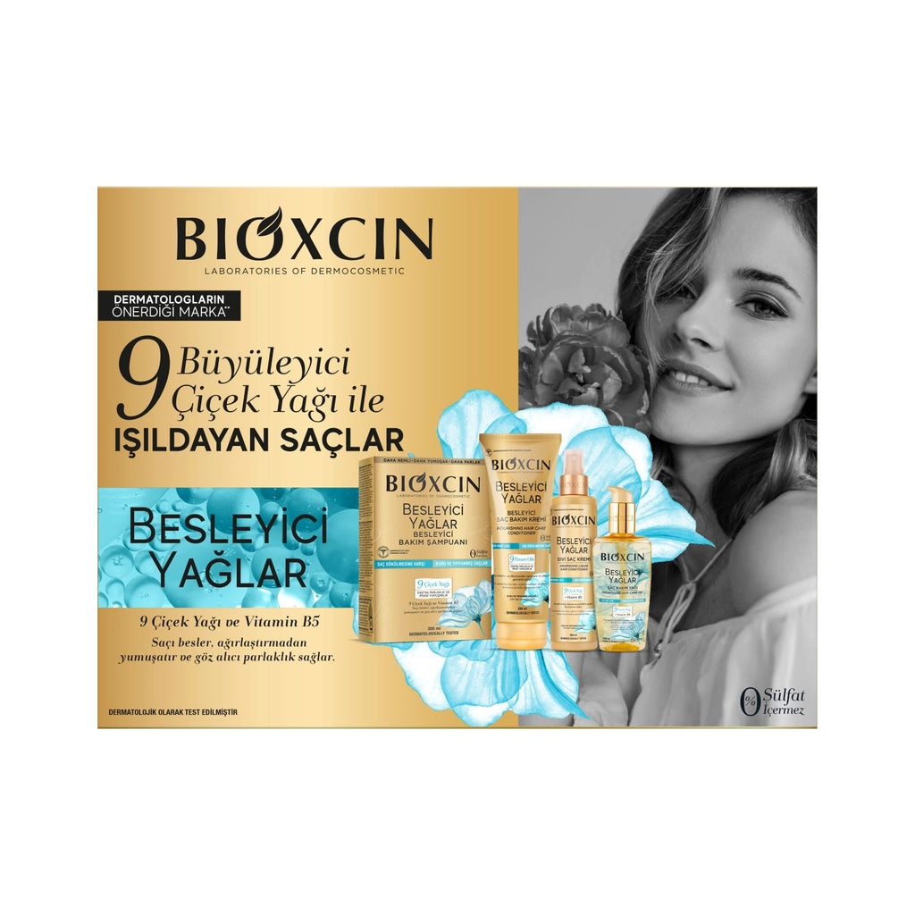 Bioxcin Nourishing Oils Care Shampoo 300 ml x 2