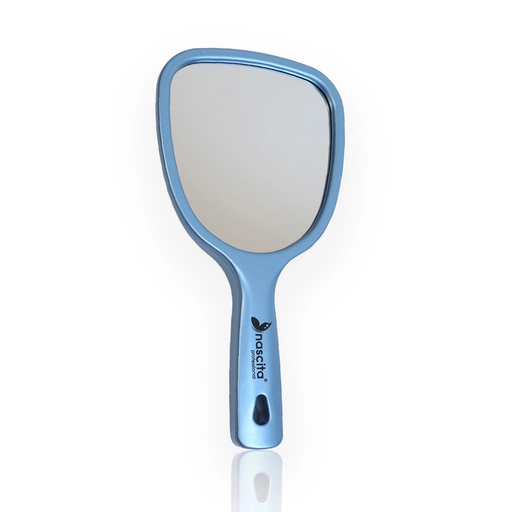 Nascita Magnifying Hand Mirror Blue
