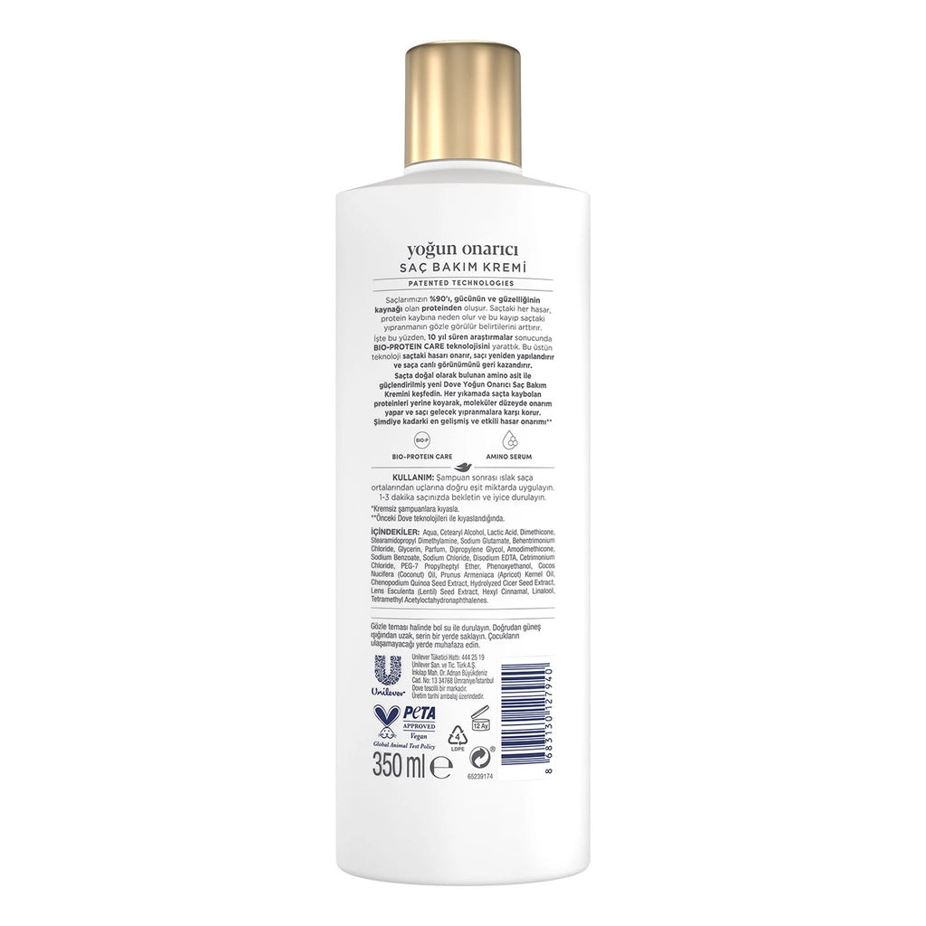 Dove Amino Serum Intensive Repair Hair Care Cream 350 ml